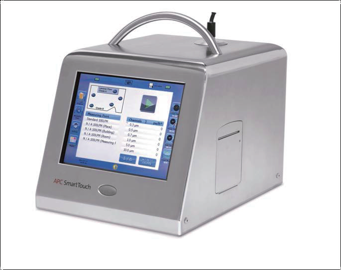 APC Smart Touch 便携式双流量粒子检测系统